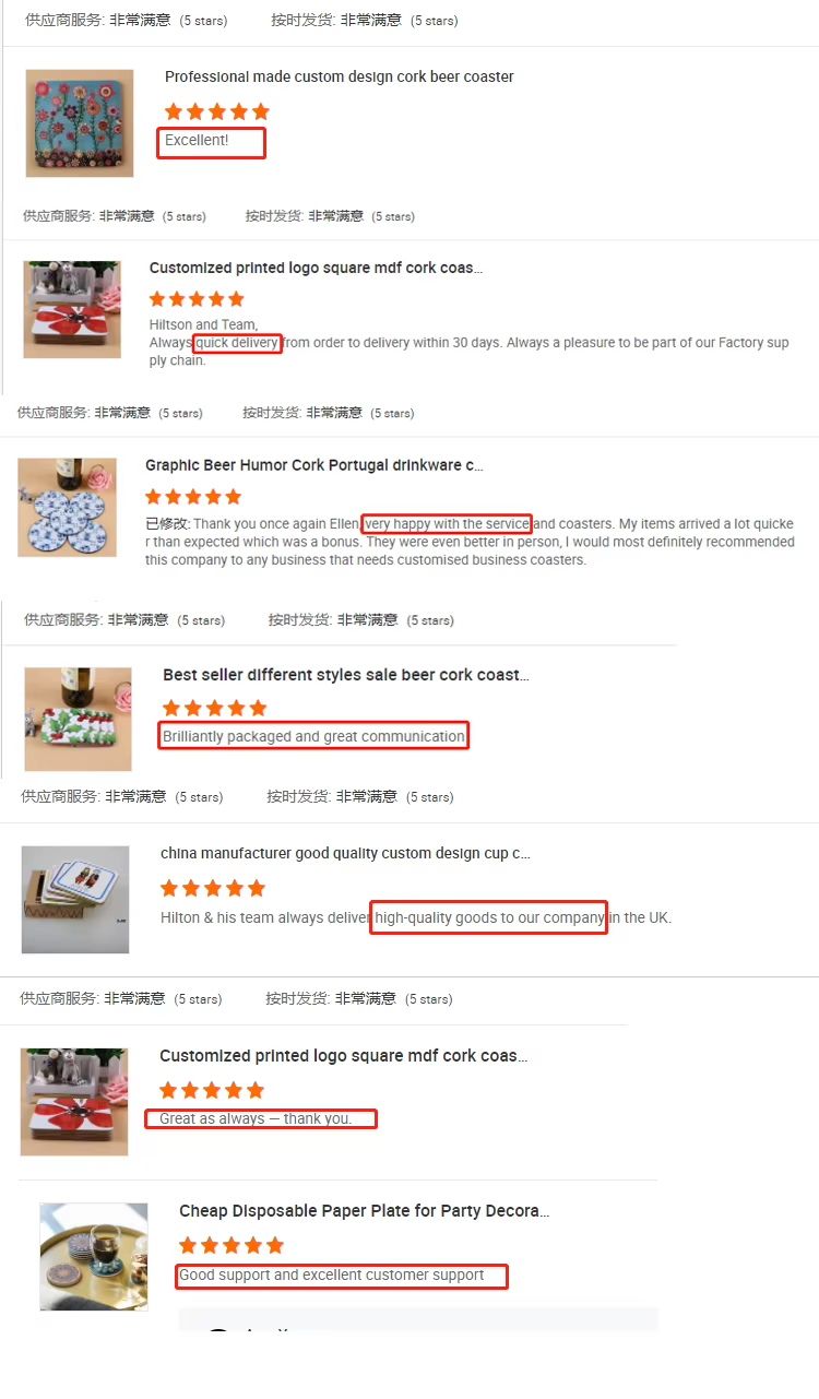 Free Shipping 6 Piece Set DIY Sublimation Printing MDF Mug Coaster Blank Different Designs Wood Board Cup Coaster