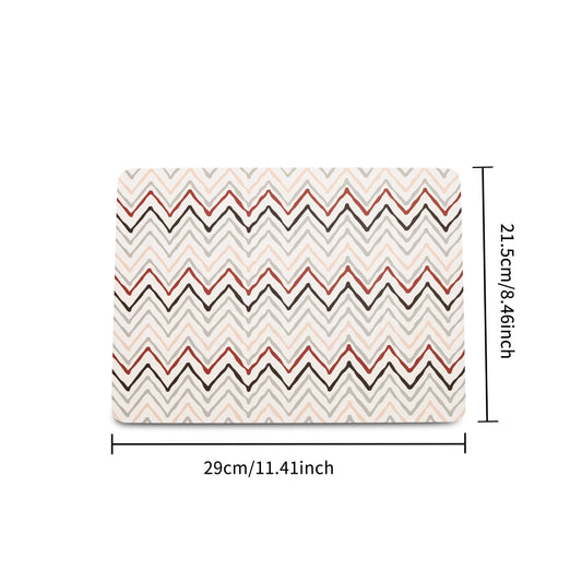 4pcs Simple Ripple Pattern Table Placemats Eco-Friendly Bubble Cushion Mat Heated Factory Price Cartoon Middle Size Painting