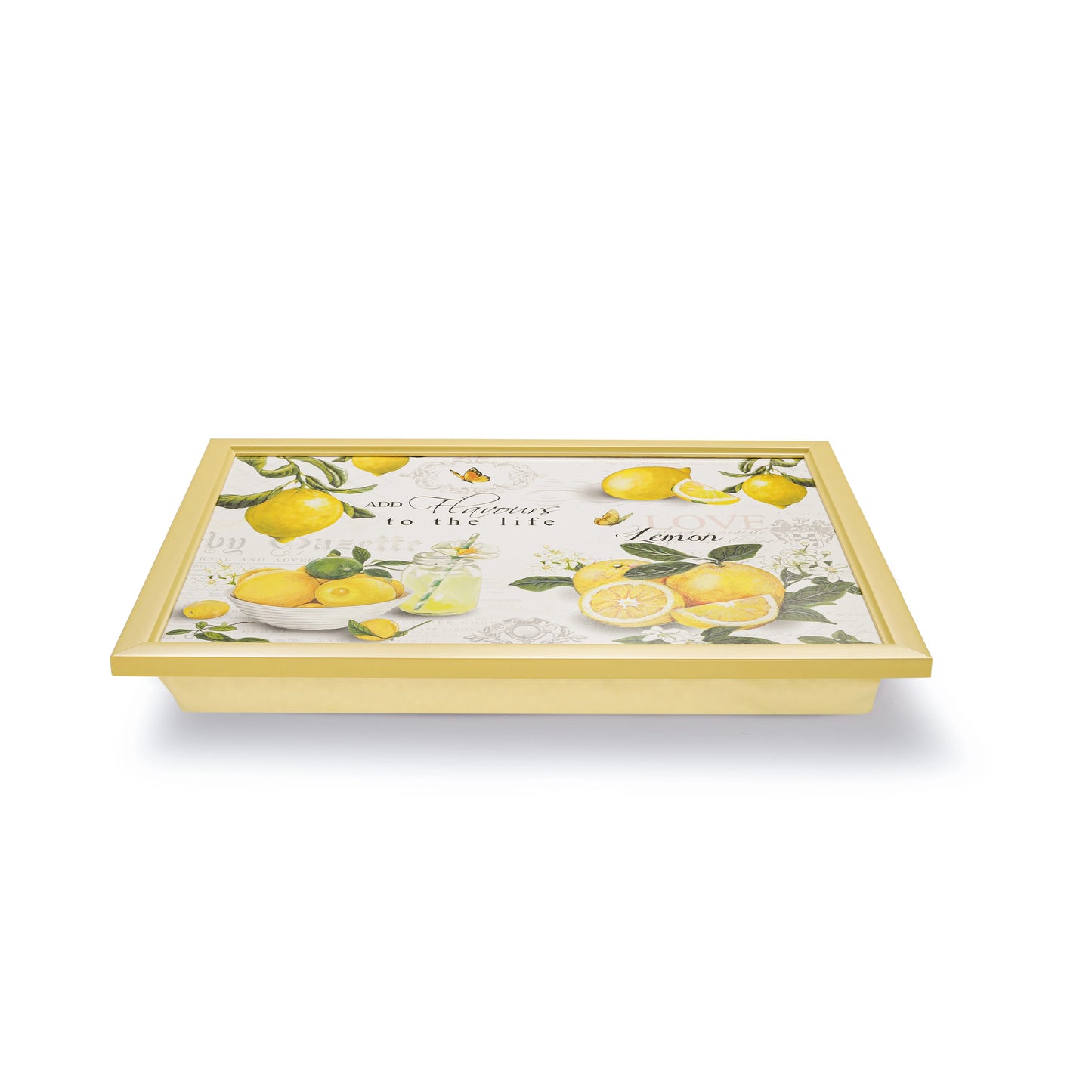1 pcs Lap tray Placemats Lemon pattern illustration style 4 pcs table Placemats Factory Price cushion Bubble mat