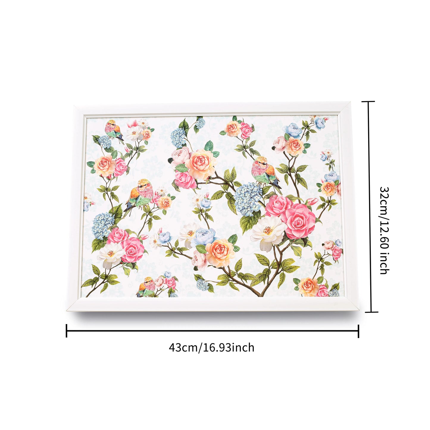 1 pcs Lap tray Placemats Azalea pattern illustration style 4 pcs table Placemats Factory Price cushion Bubble mat