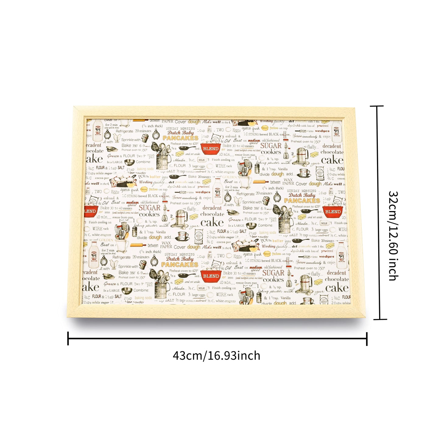 1 pcs Lap tray Placemats Kitchenware illustration pattern retro style table Placemats Factory Price cushion Bubble mat