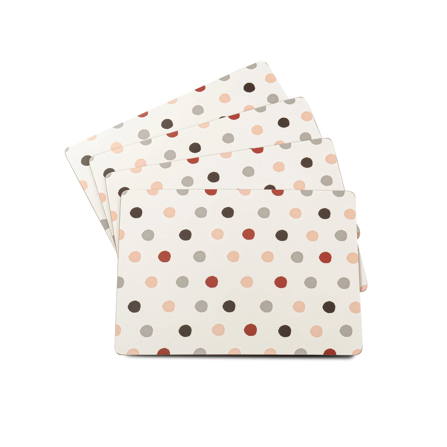4pcs Large size Square Placemats Polka dot pattern simple style 4 pcs table Placemats Factory Price cushion Bubble mat
