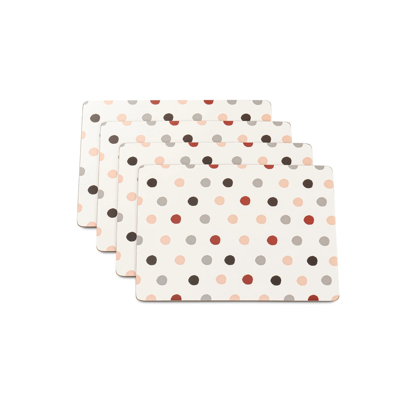 4pcs Large size Square Placemats Polka dot pattern simple style 4 pcs table Placemats Factory Price cushion Bubble mat